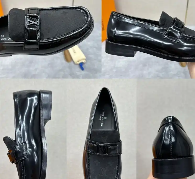 hype LV Leather Shoes