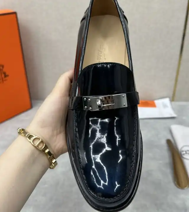 Hermes Leather Shoes