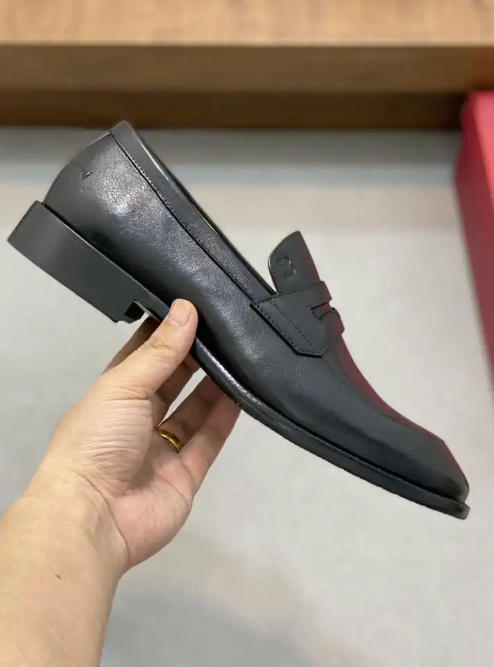 hype Burberry Leather Shoes