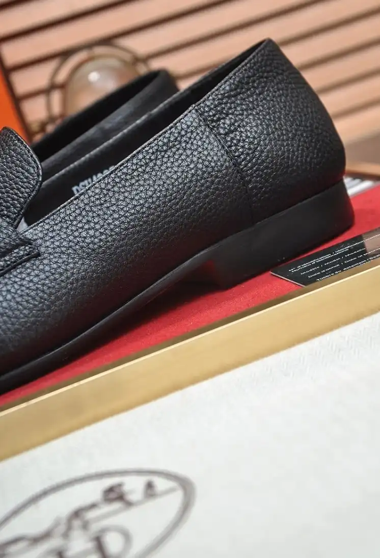 hype Hermes Leather Shoes