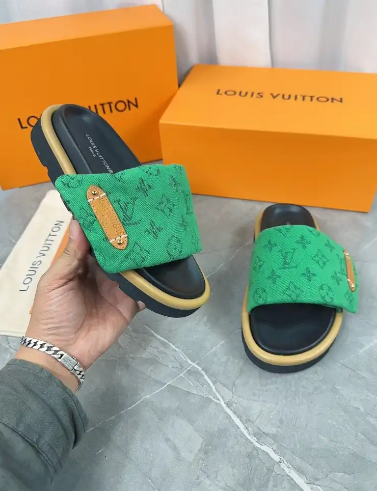 hype LV Slippers