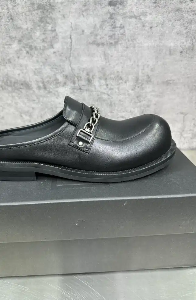 hype Prada Leather Shoes