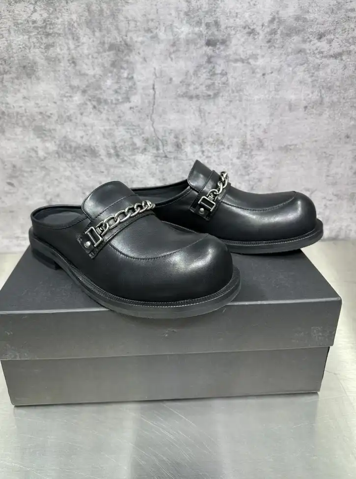 hype Prada Leather Shoes