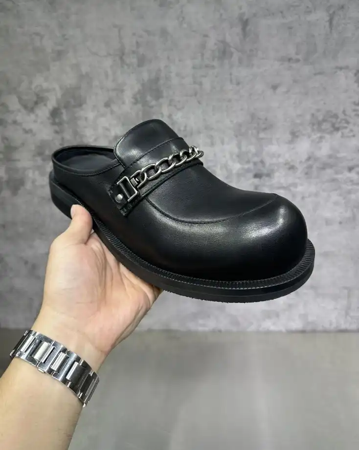 hype Prada Leather Shoes