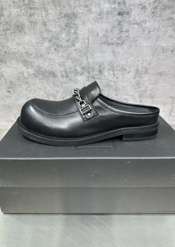 hype Prada Leather Shoes