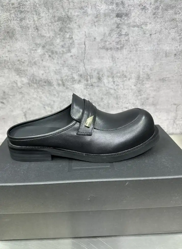 hype Prada Leather Shoes