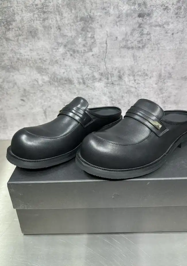 hype Prada Leather Shoes