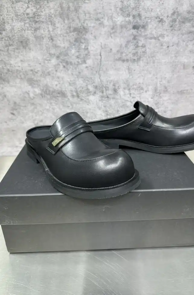 hype Prada Leather Shoes