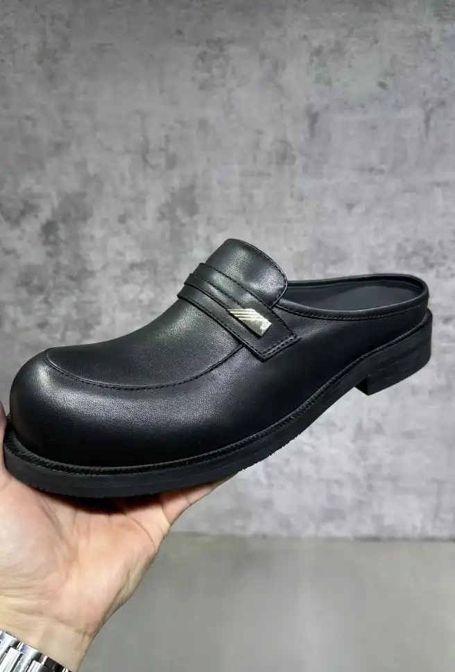 hype Prada Leather Shoes