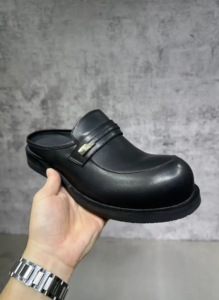 hype Prada Leather Shoes