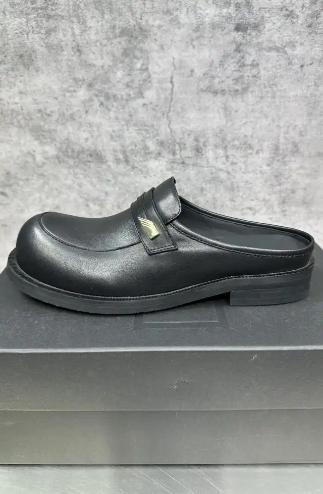 hype Prada Leather Shoes