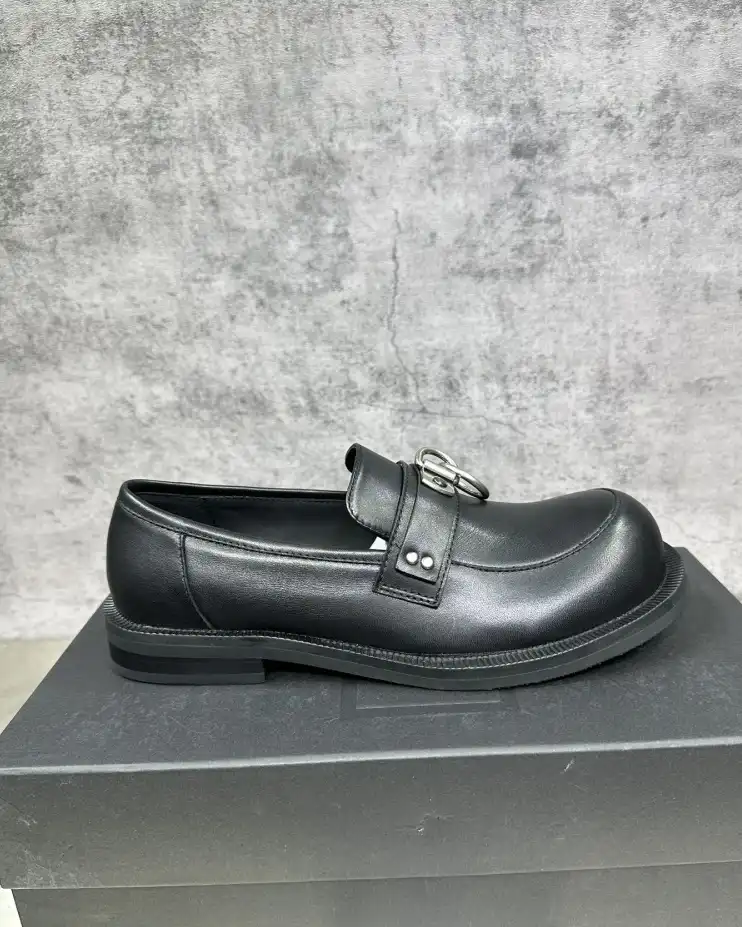 hype Prada Leather Shoes