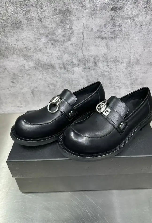 hype Prada Leather Shoes