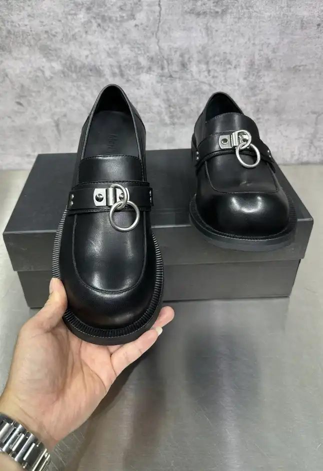 hype Prada Leather Shoes