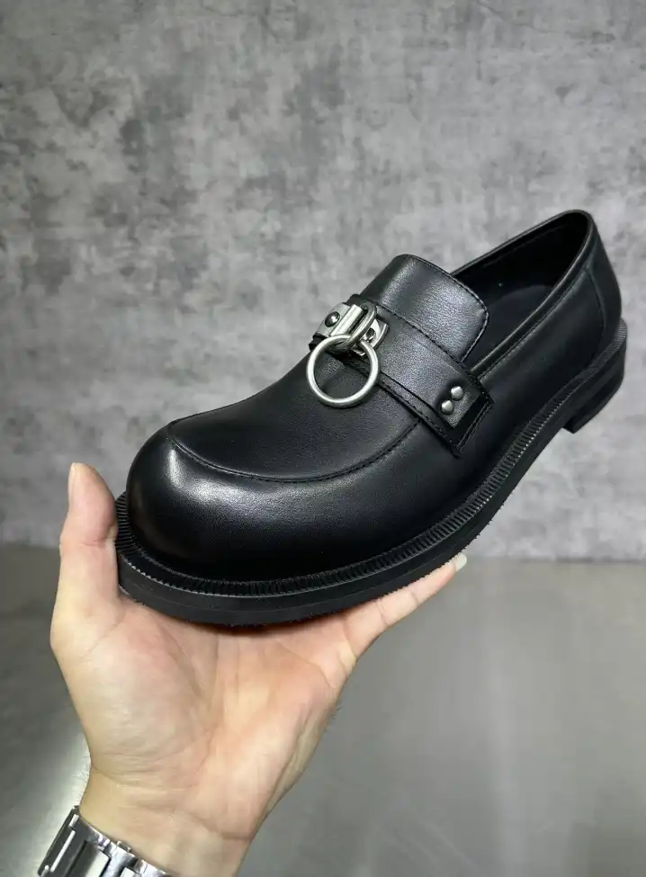 hype Prada Leather Shoes