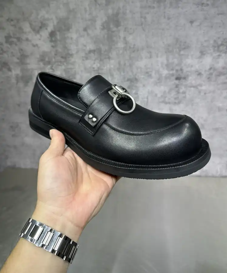 hype Prada Leather Shoes