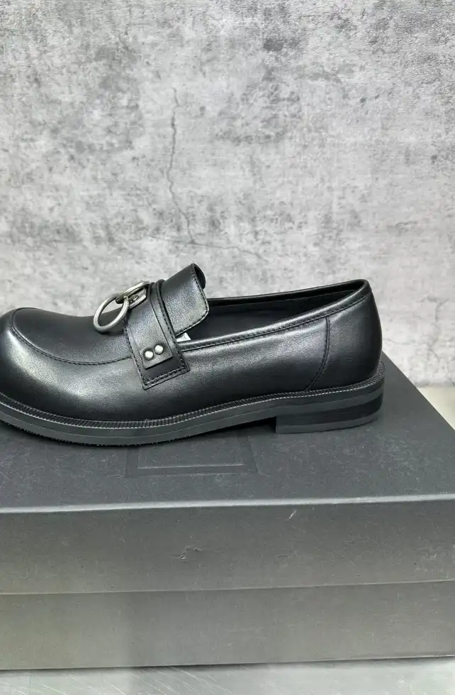 hype Prada Leather Shoes