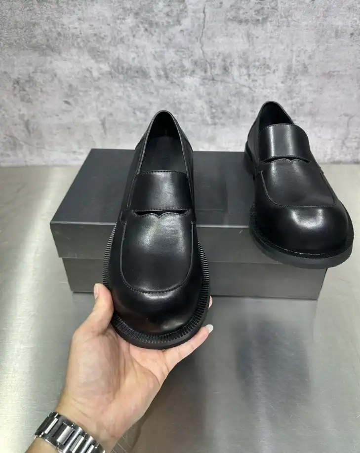 hype Prada Leather Shoes