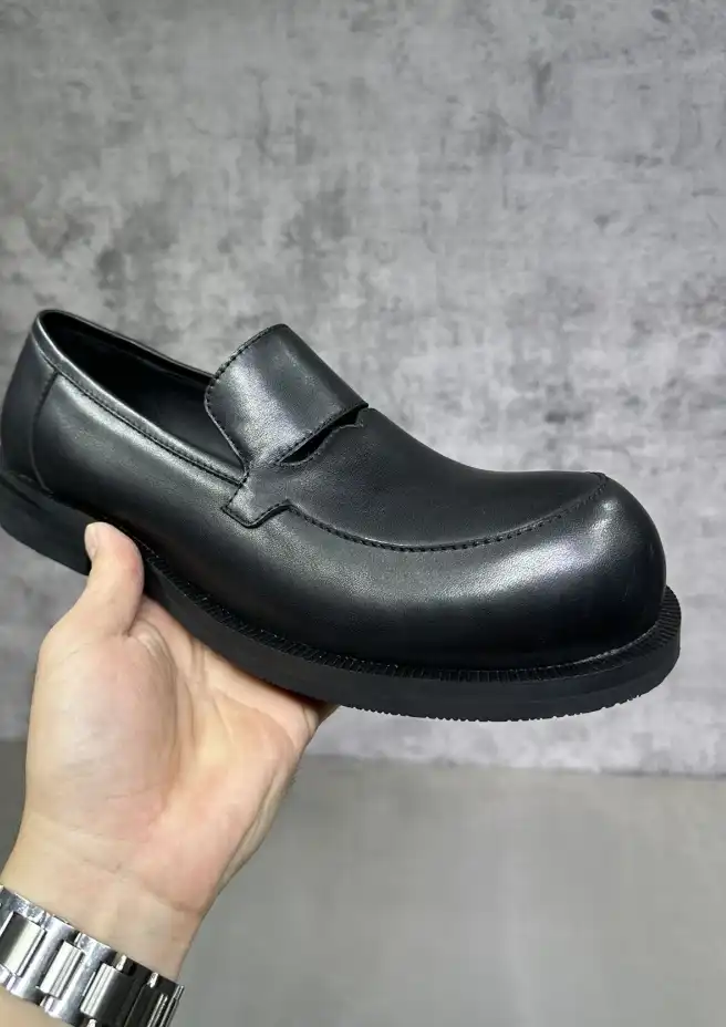 hype Prada Leather Shoes