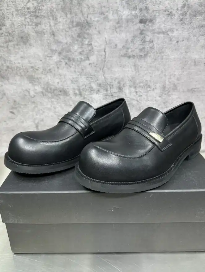 hype Prada Leather Shoes