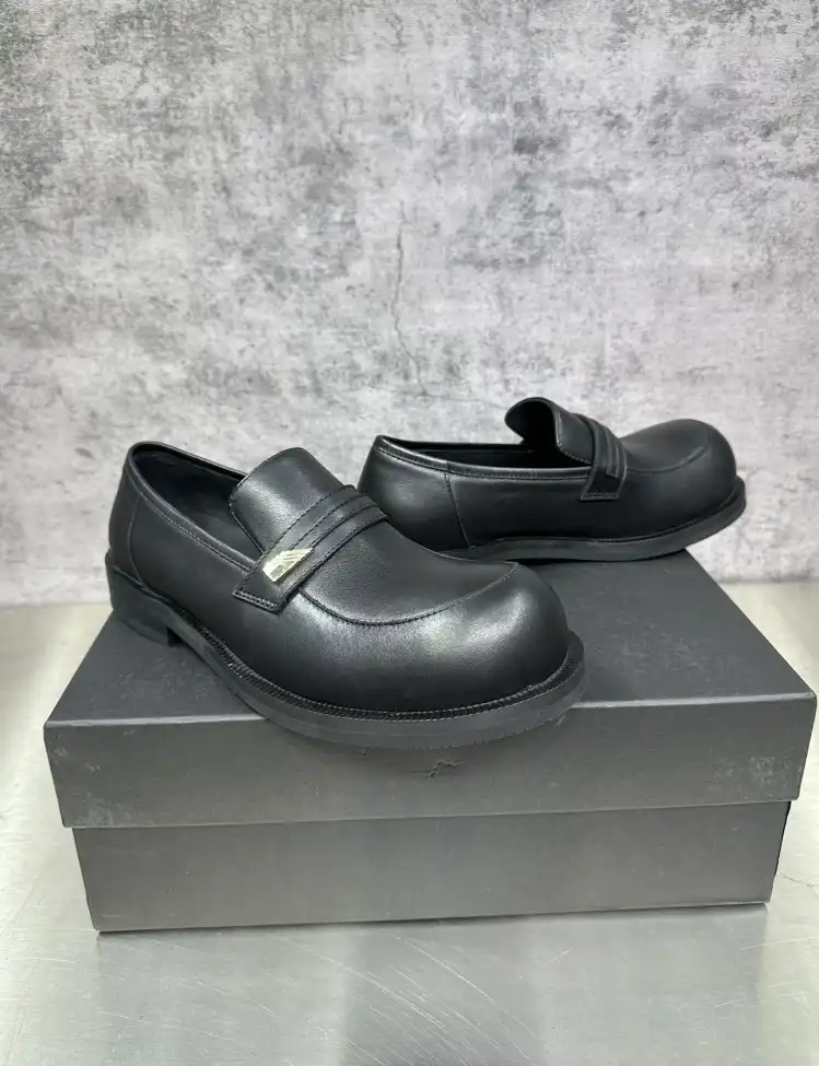 hype Prada Leather Shoes