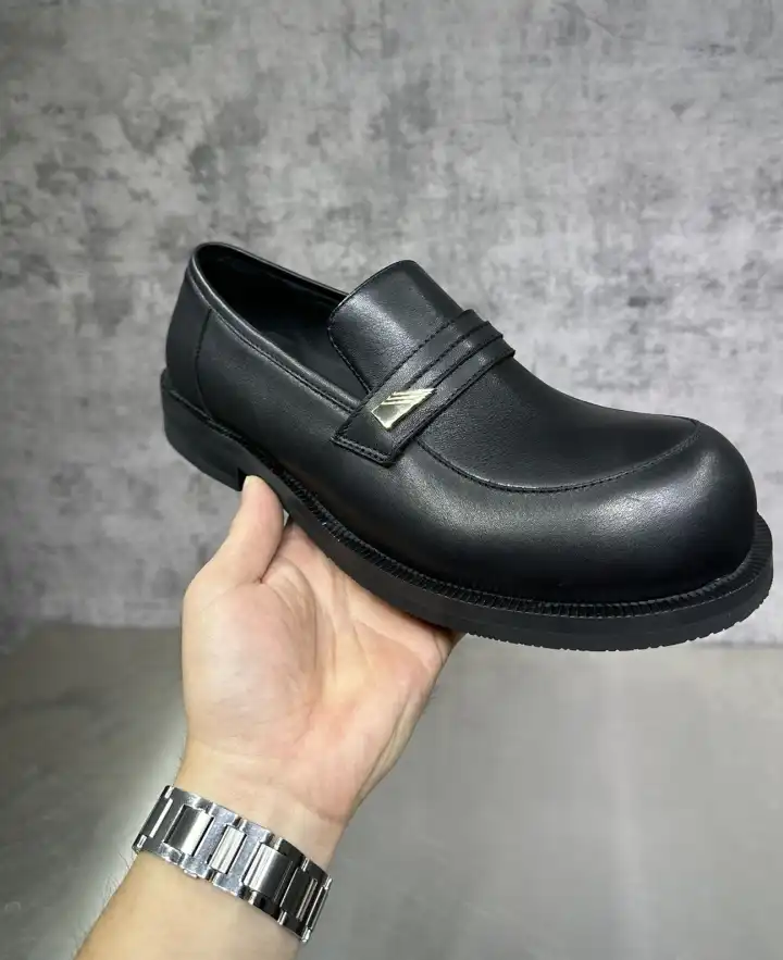 hype Prada Leather Shoes