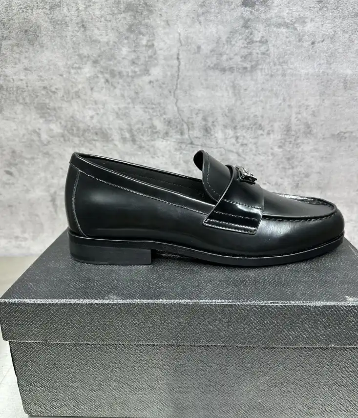 hype Prada Leather Shoes