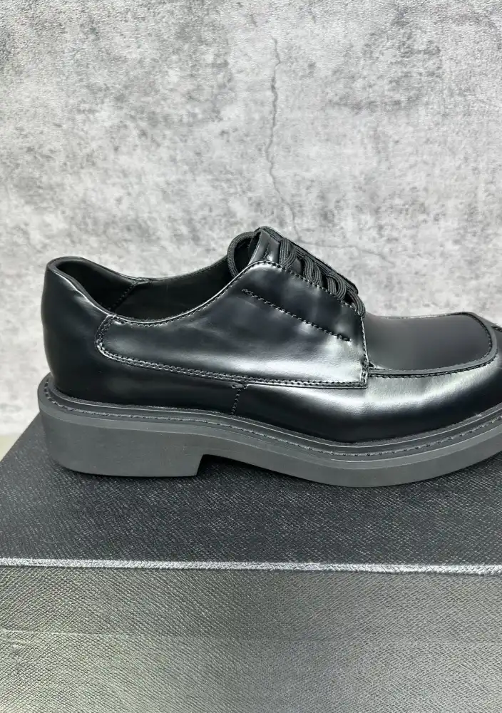 hype Prada Leather Shoes