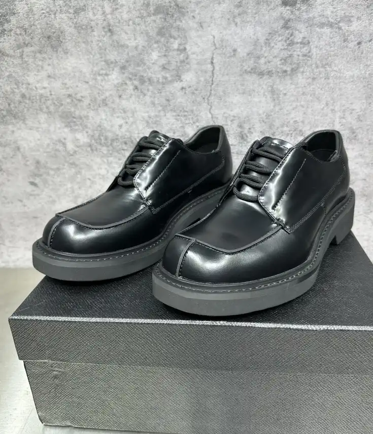 hype Prada Leather Shoes