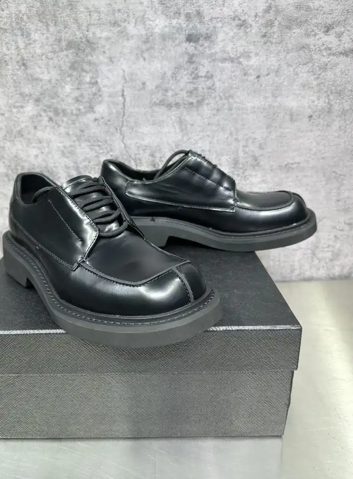 hype Prada Leather Shoes