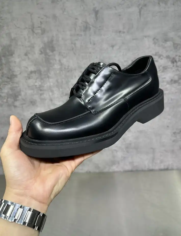 hype Prada Leather Shoes