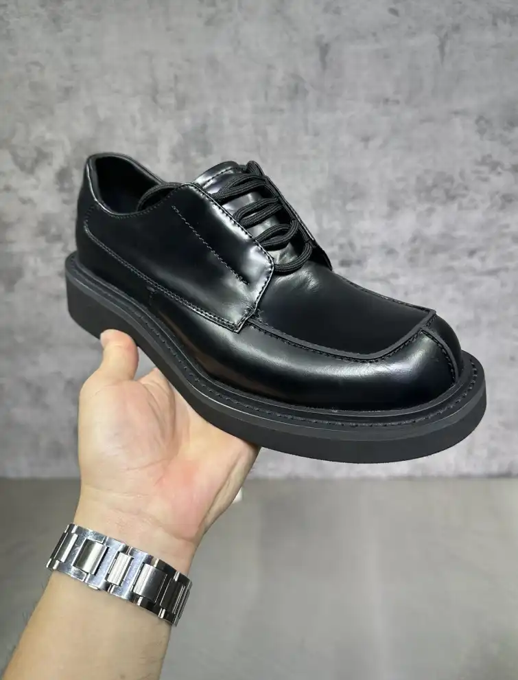 hype Prada Leather Shoes