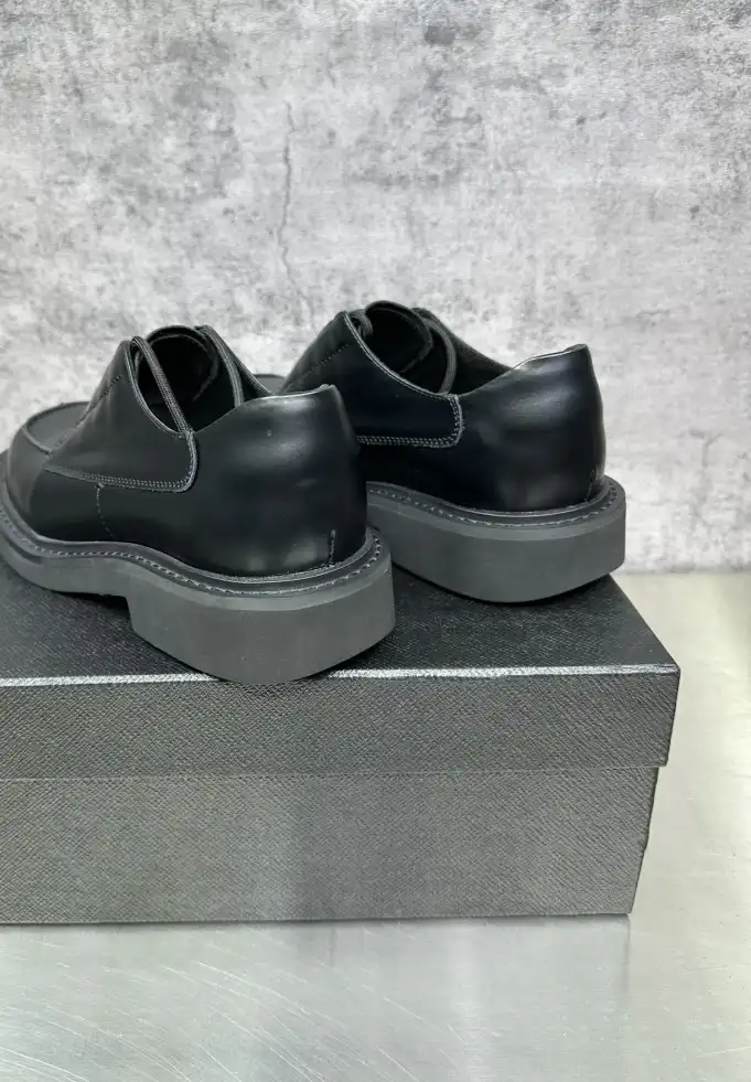 hype Prada Leather Shoes