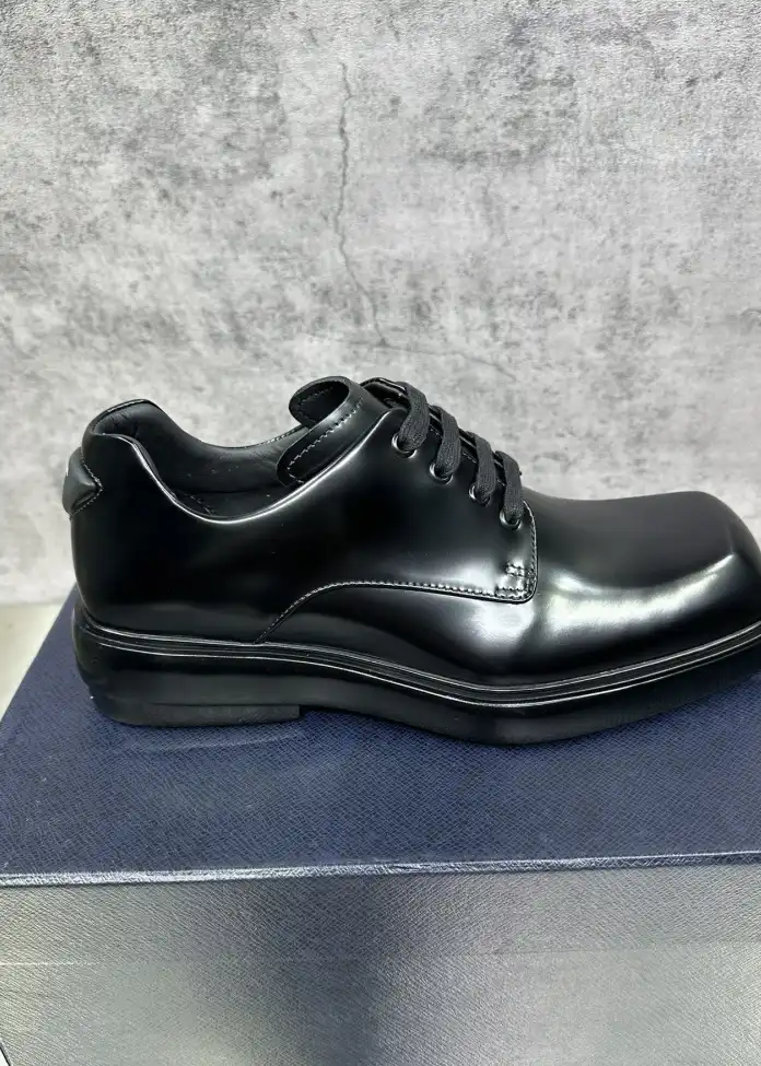 hype Prada Leather Shoes