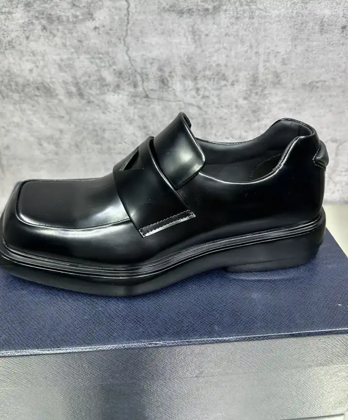 hype Prada Leather Shoes