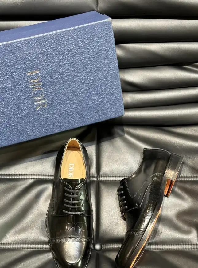 hype Christian Dior Leather Shoes