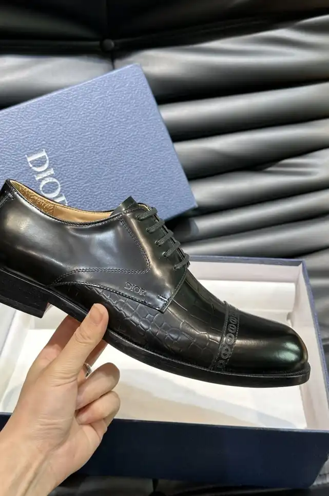 hype Christian Dior Leather Shoes