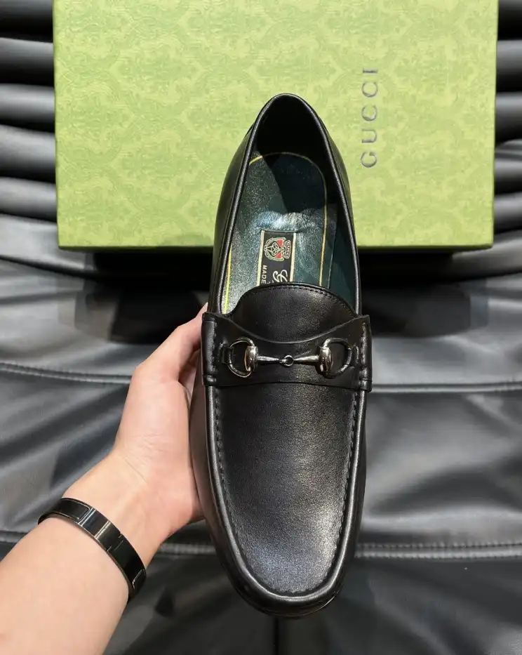 hype Gucci Leather Shoes