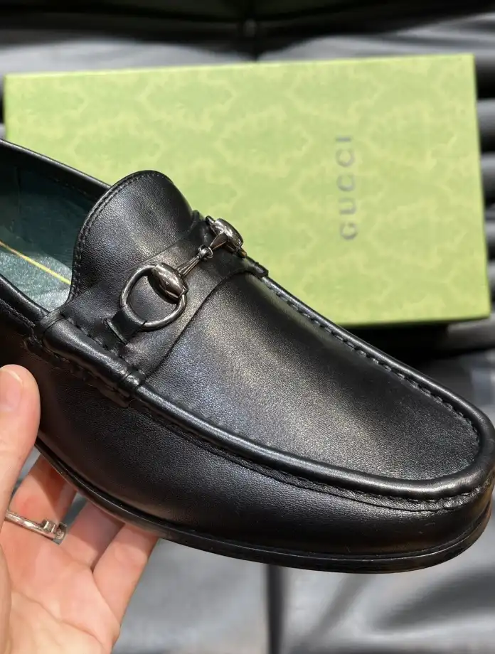 hype Gucci Leather Shoes