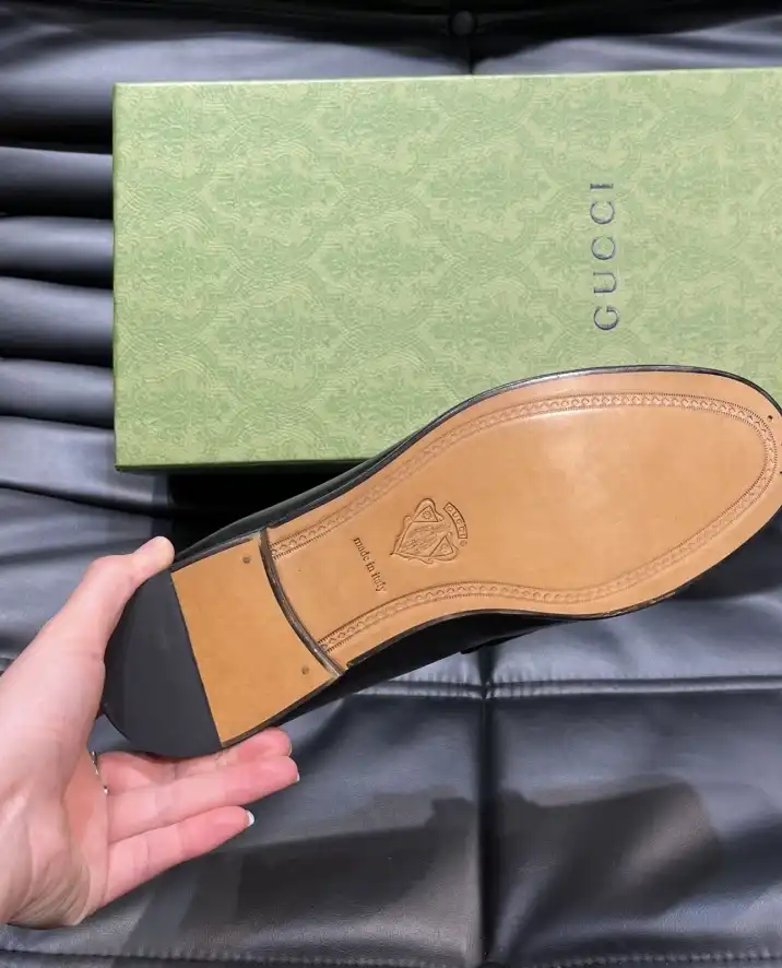 hype Gucci Leather Shoes