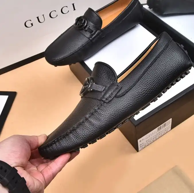 hype Gucci Leather Shoes