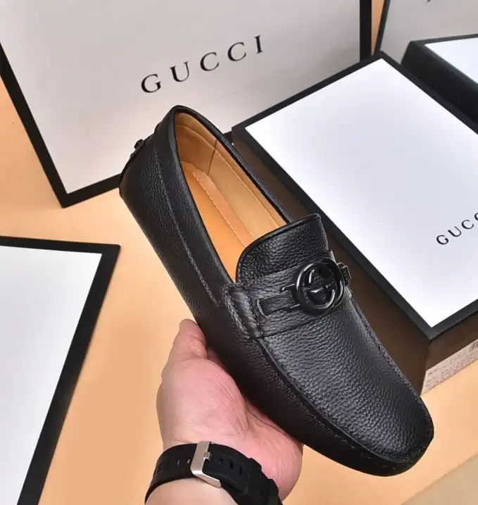 hype Gucci Leather Shoes