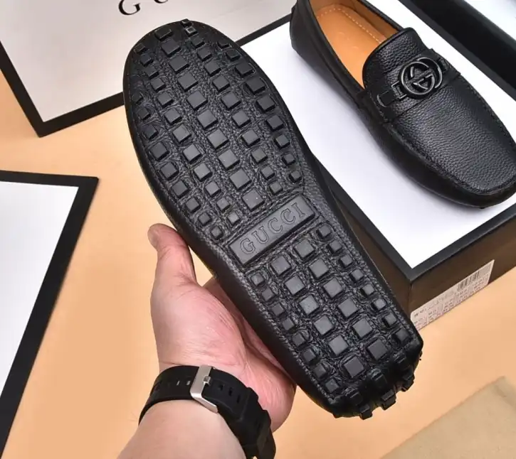 hype Gucci Leather Shoes