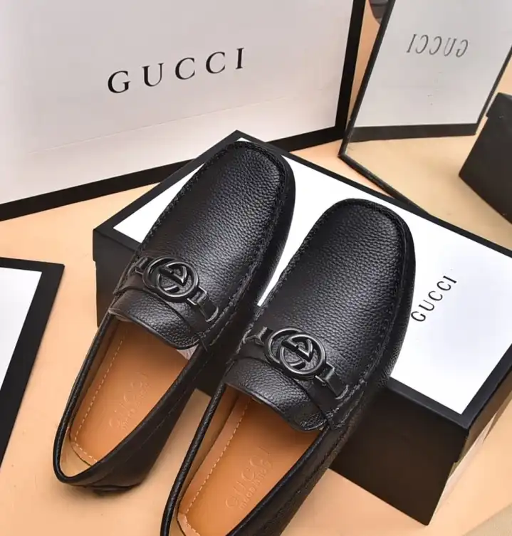 hype Gucci Leather Shoes