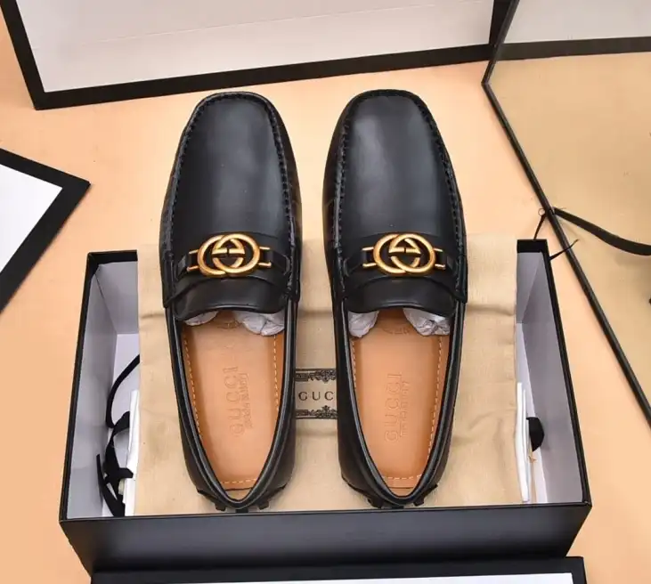 hype Gucci Leather Shoes