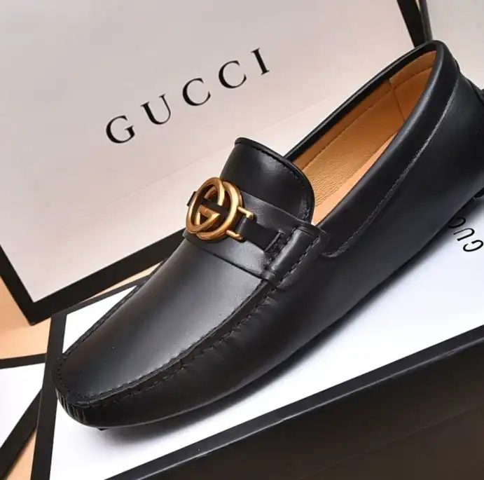 hype Gucci Leather Shoes