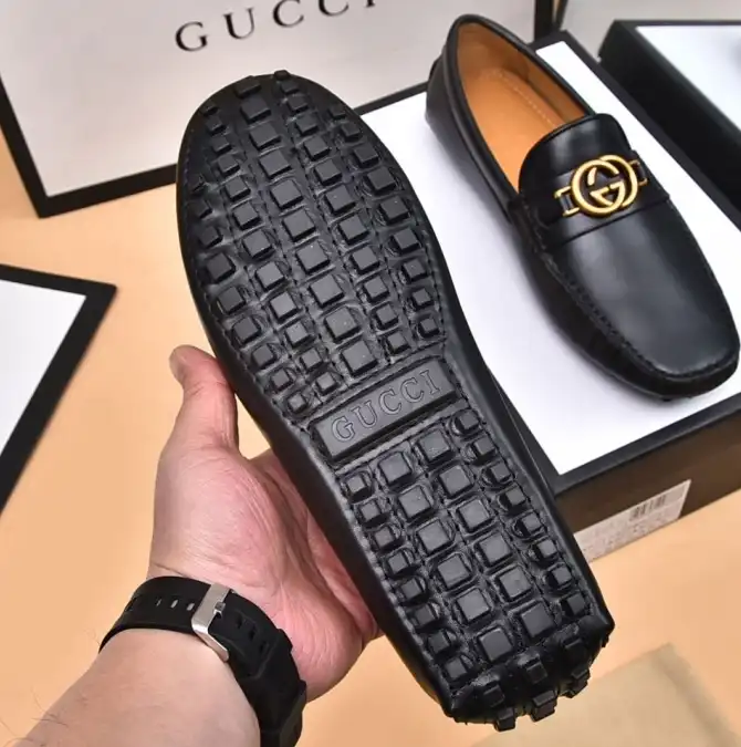 hype Gucci Leather Shoes