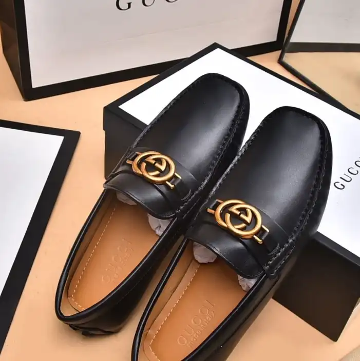 hype Gucci Leather Shoes