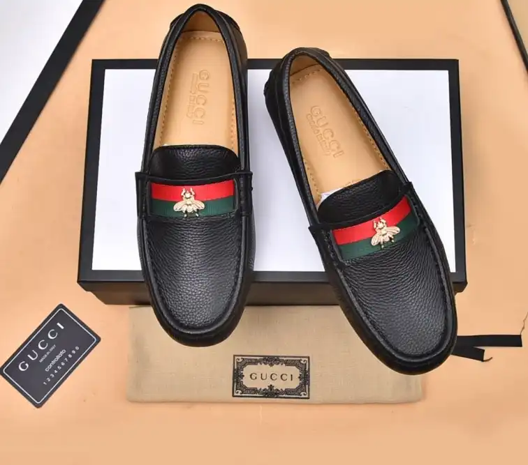 hype Gucci Leather Shoes