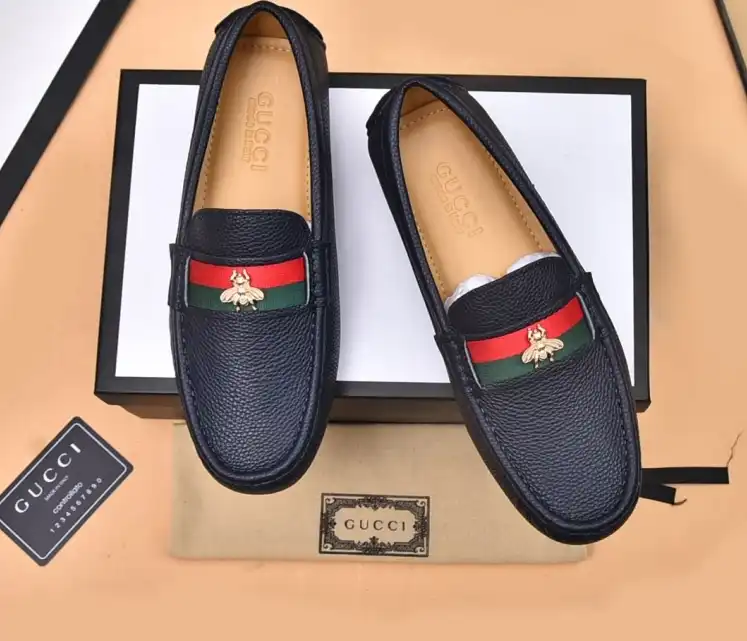 hype Gucci Leather Shoes